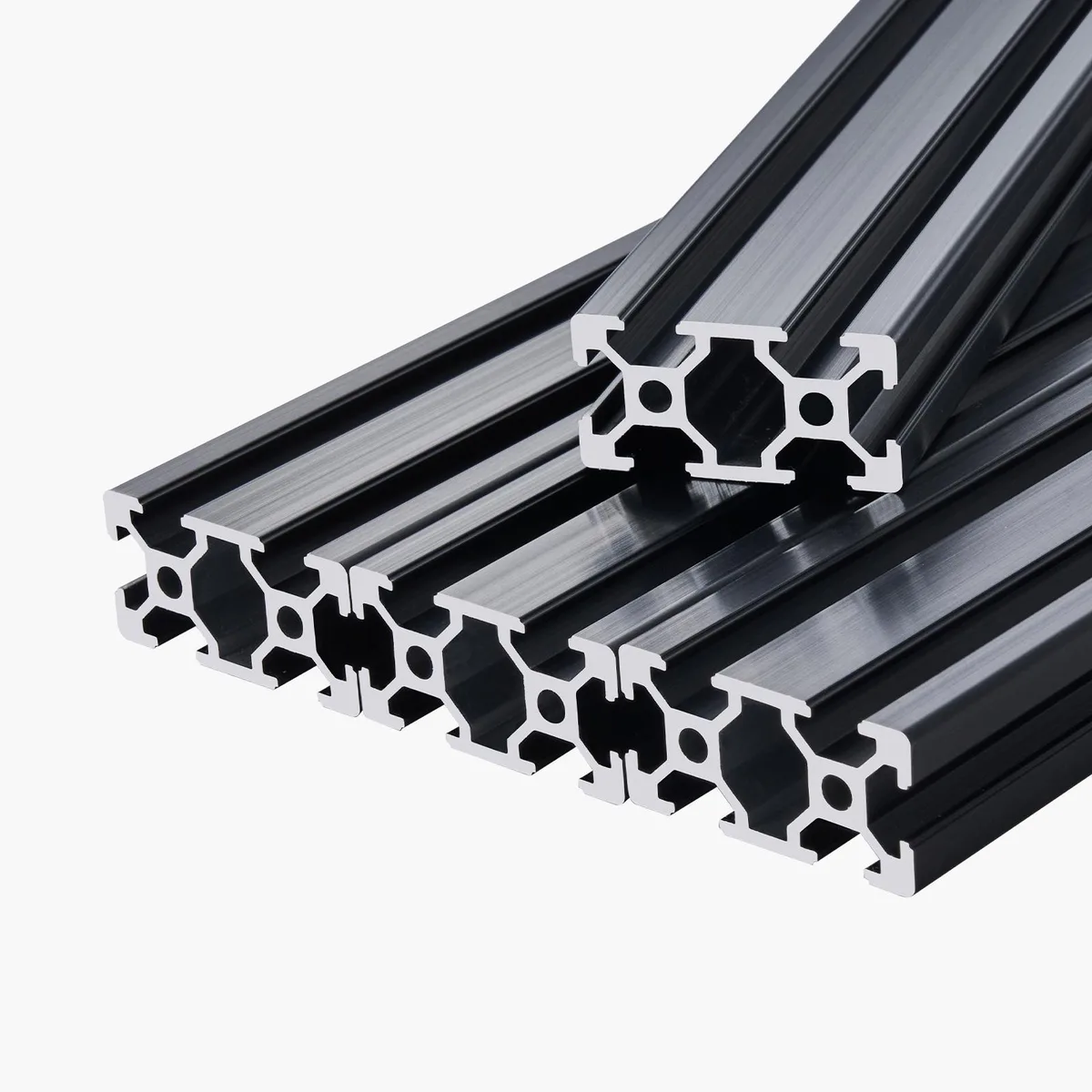 VEVOR VEVOR 2040 T-Slot Aluminum Extrusion 5pcs 1000mm Black — product photo