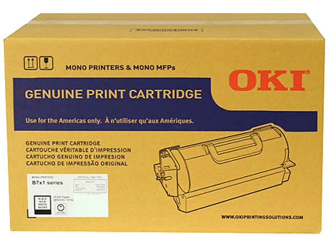Oki Data Oki Data 45488901 High Yield Toner Cartridge Black 25000 Pages — product photo