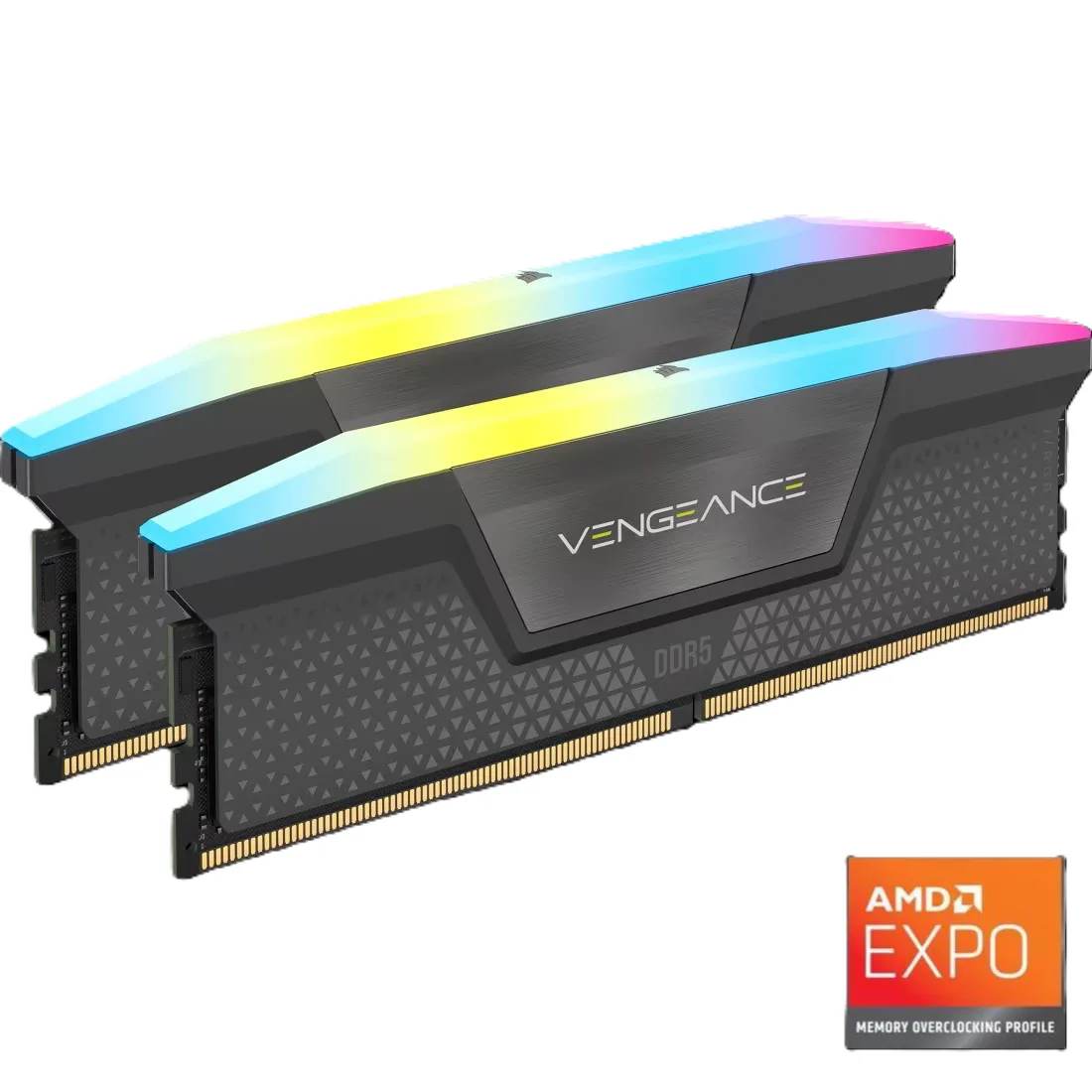 Corsair Corsair CMH16GX5M2B5200Z40 Vengeance RGB 16GB DDR5 5200 CL40 desktop RAM — product photo