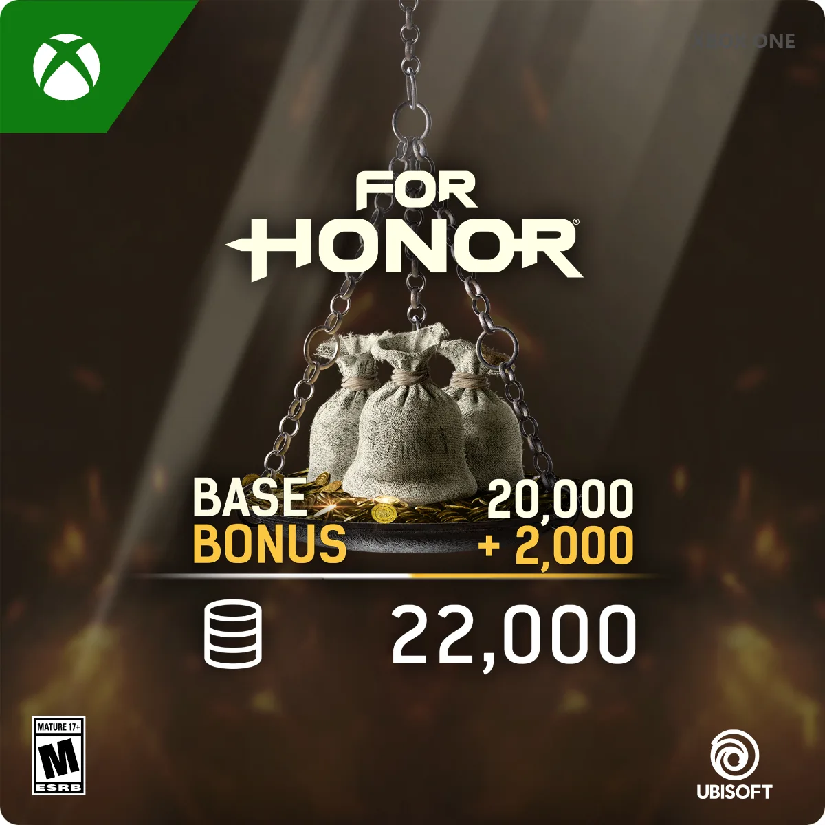 Ubisoft Ubisoft 7F6-00925 For Honor 22000 Steel Credits downloadable game — product photo