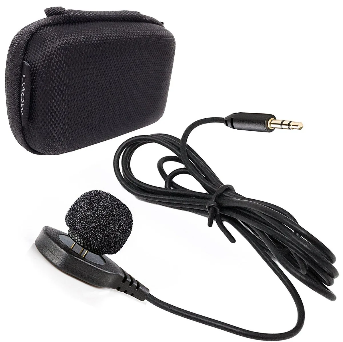 Movo Movo LV-M5 Lavalier Microphone 3.5mm TRS Omnidirectional Camera Accessory — product photo