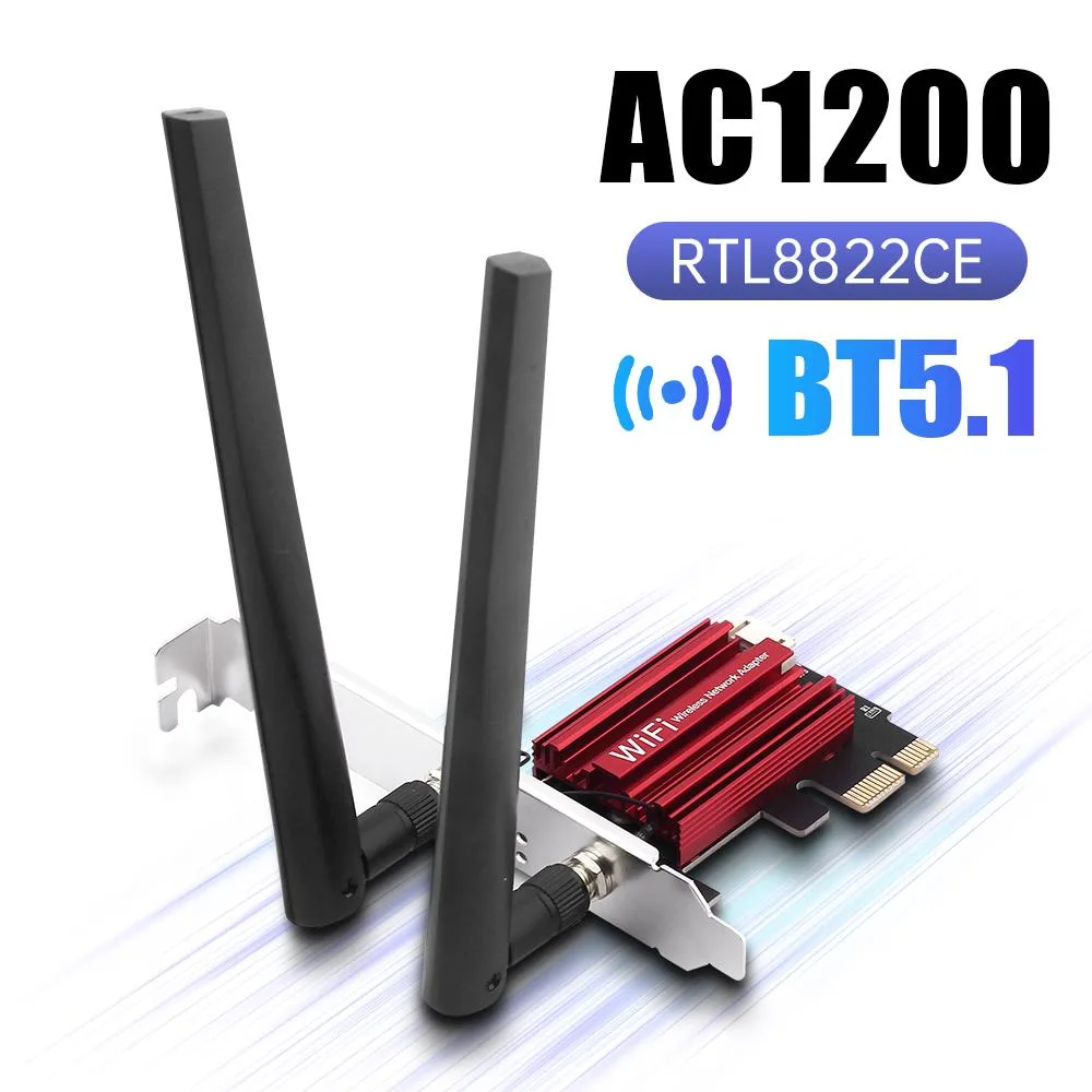 fenvi fenvi AC1200 Wi-Fi 5 PCIe adapter with Bluetooth 5.1 — product photo