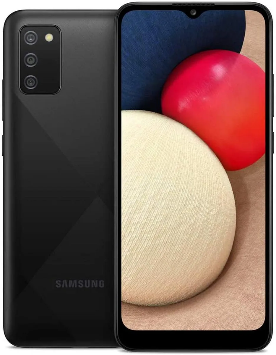 SAMSUNG SAMSUNG Galaxy A02s Verizon Black 32 GB prepaid — product photo