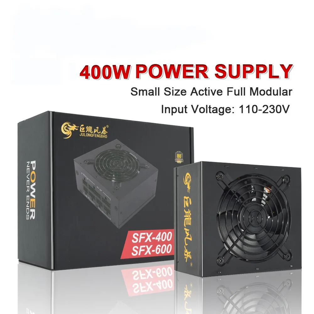 Lemincrash Lemincrash SFX 400W server power supply 80 Plus Bronze 110-230V fully modular — product photo