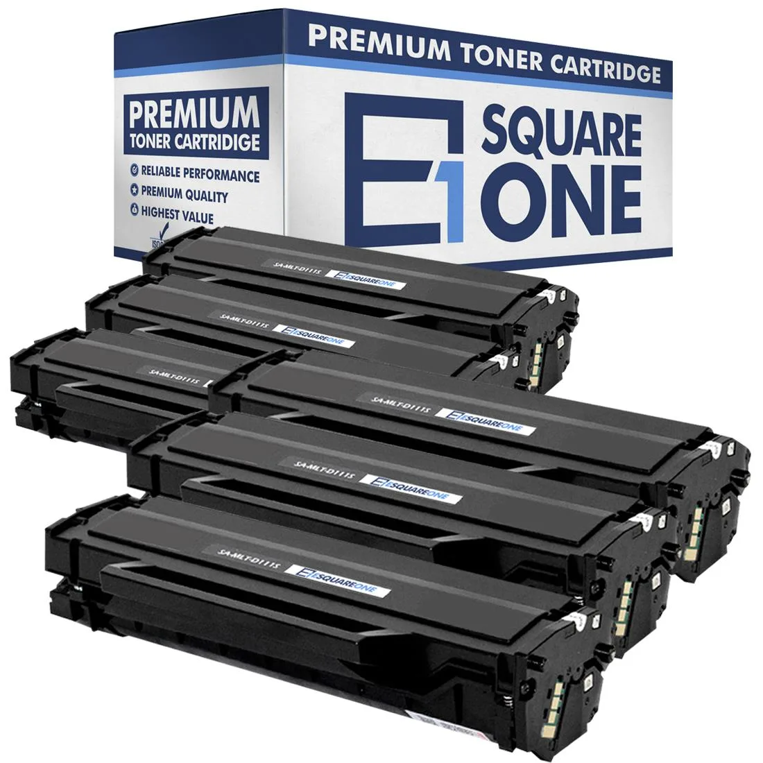 eSquareOne eSquareOne S1-SM-D111S-06 toner cartridge 6-pack black — product photo