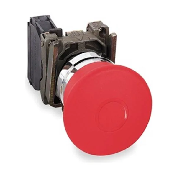 Schneider Electric Schneider Electric XB4BS8445 22 mm Emergency Stop Push Button 1NO/1NC Red — product photo