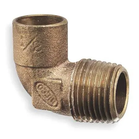 Nibco, Inc. Nibco, Inc. 7074LF-114 90° Bronze Trap 1 1/4 in Cup x MNPT — product photo