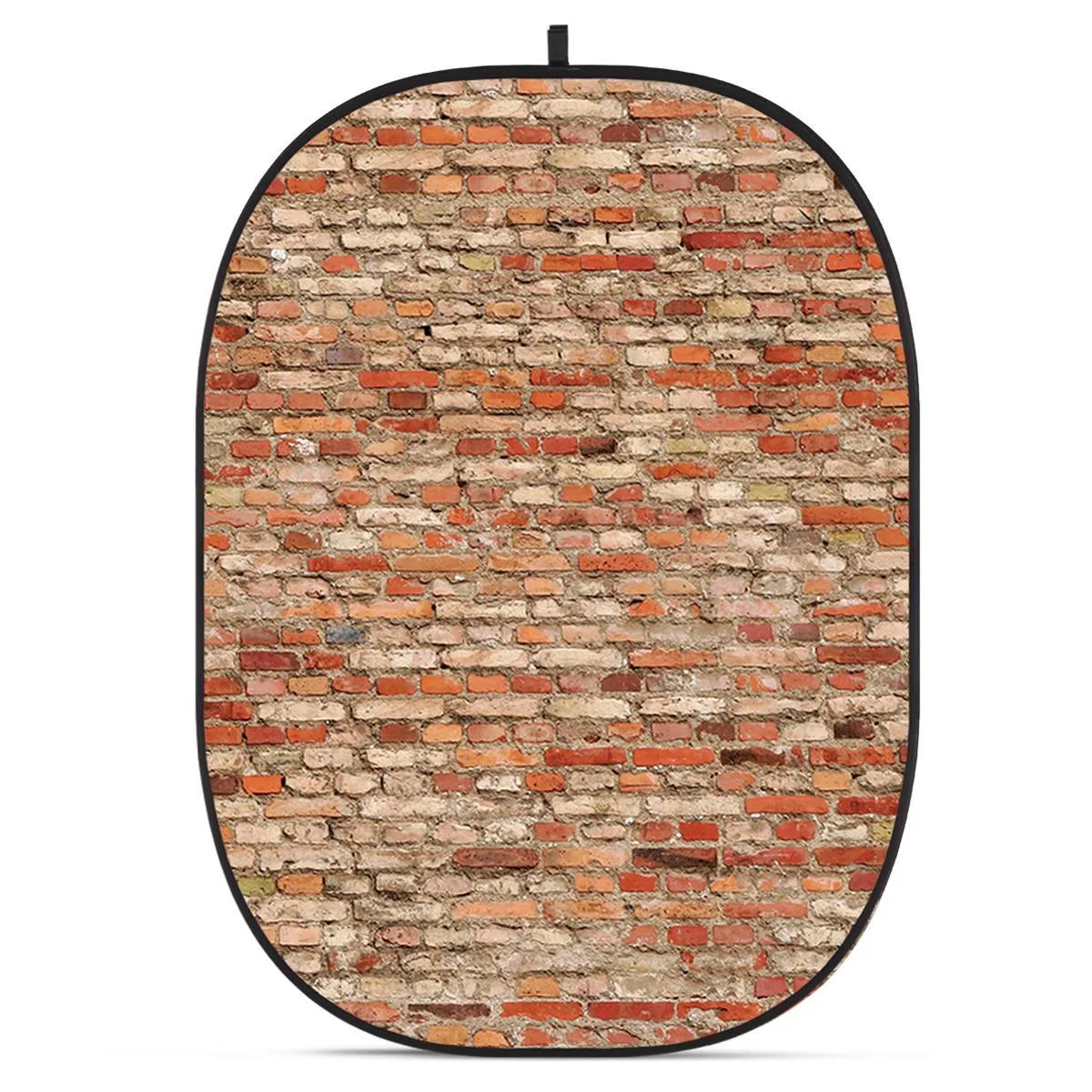 Glow Edge Glow Edge CBA-WB0005 5x6.5' Fabric Collapsible Backdrop Brick Wall — product photo