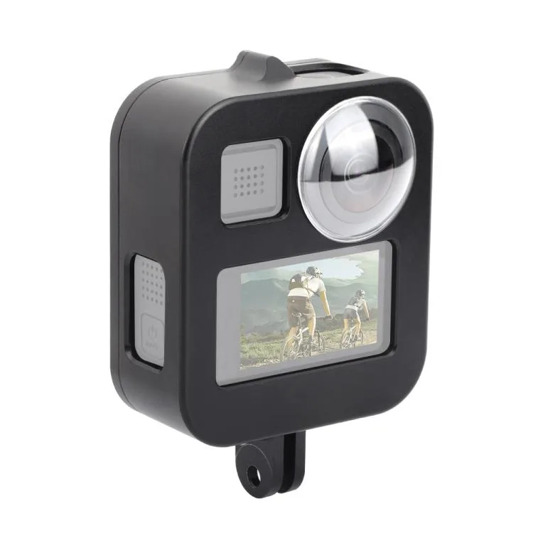 eForChina eForChina PULUZ CNC Aluminum Protective Cage for GoPro Max (Black) — product photo