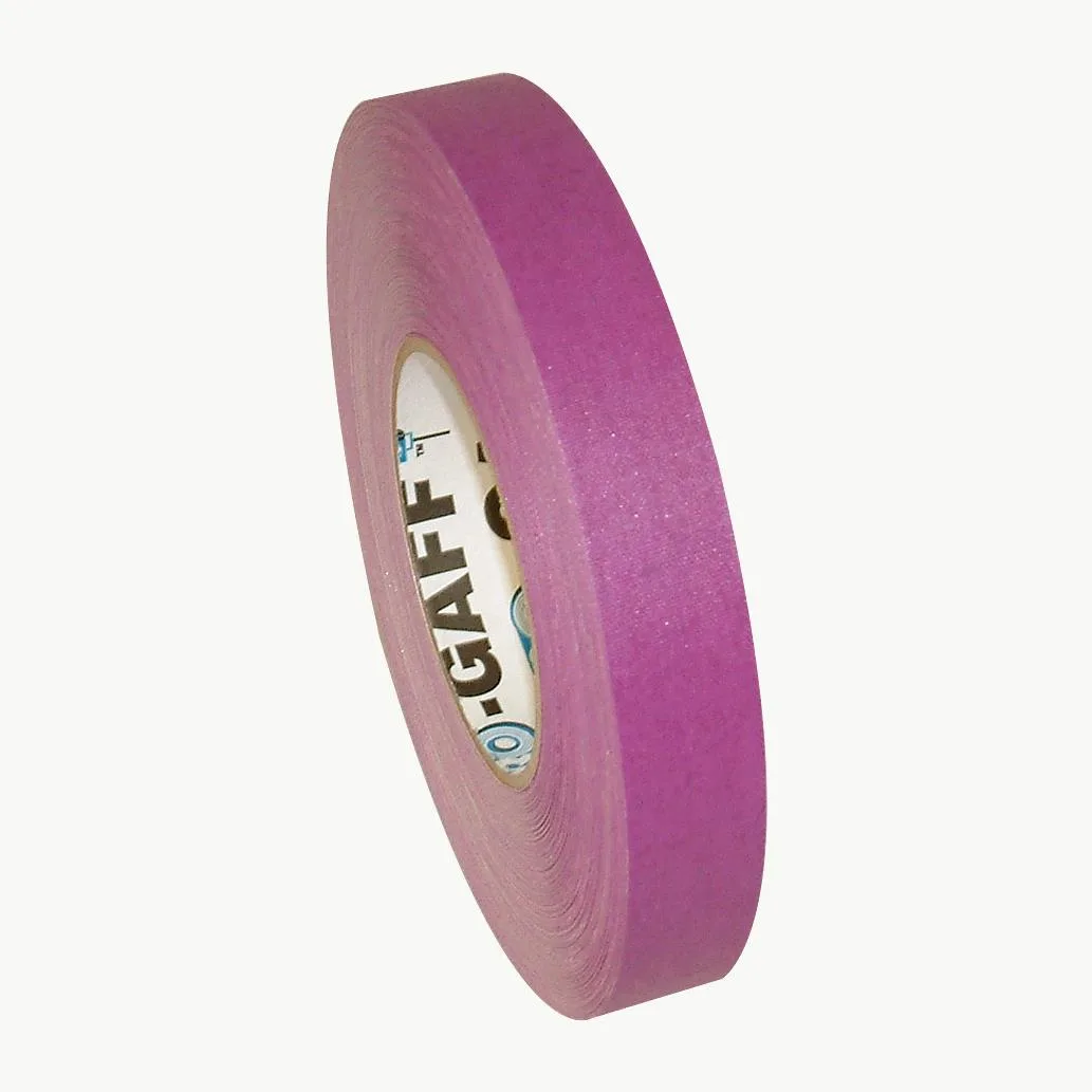 Purple matte cloth gaffer tape roll, 1 inch by 55 yards
