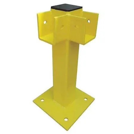 Value Brand Value Brand Corner Post 21 in Yellow Steel — product photo