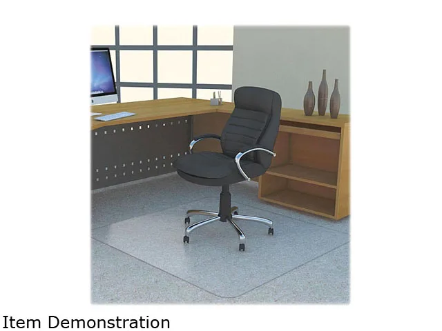 Lorell Lorell 69705 Rectangular Polycarbonate Chair Mat 46 x 60 office furniture — product photo