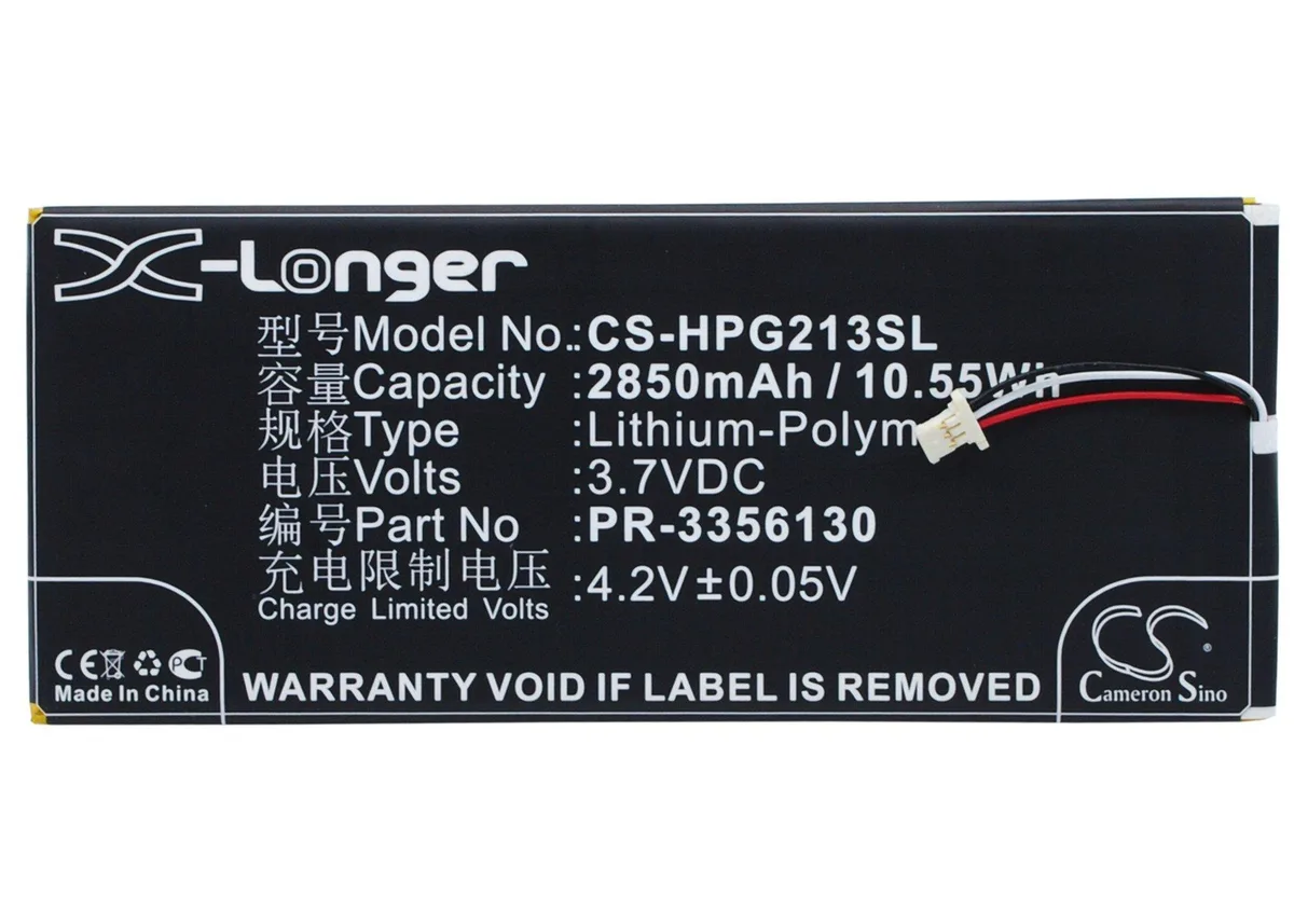  Cameron Sino Standard Battery Slate 7 G2 1311 1315 2850mAh — product photo