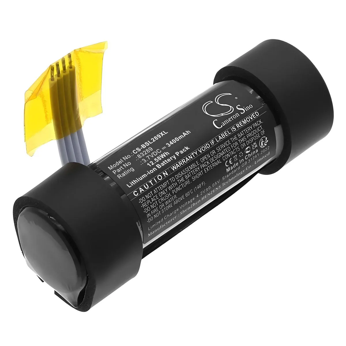  Battery for BOSE SoundLink Flex PN 83289 3400mAh 12.58Wh — product photo