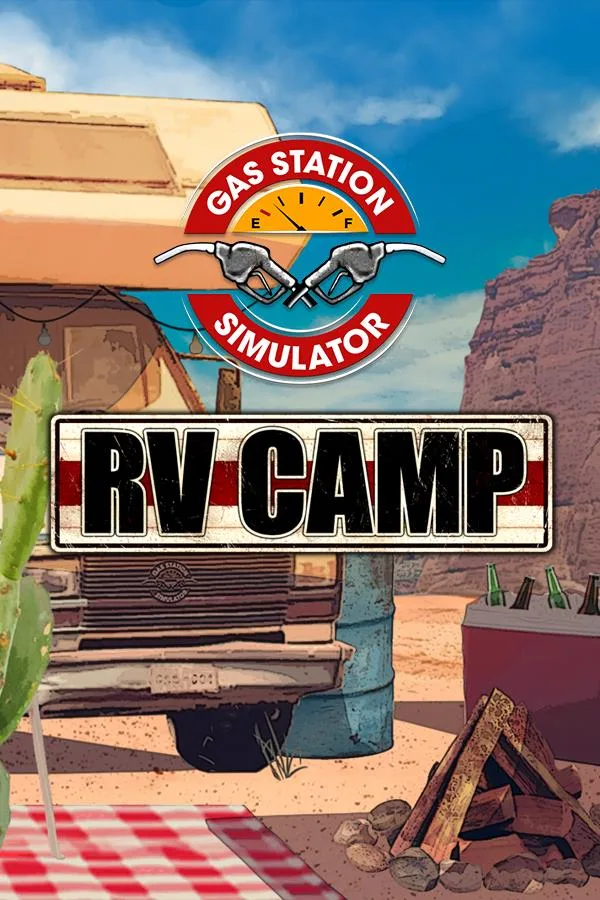 Green Man Green Man 85959 Gas Station Simulator RV Camp DLC downloadable game — product photo