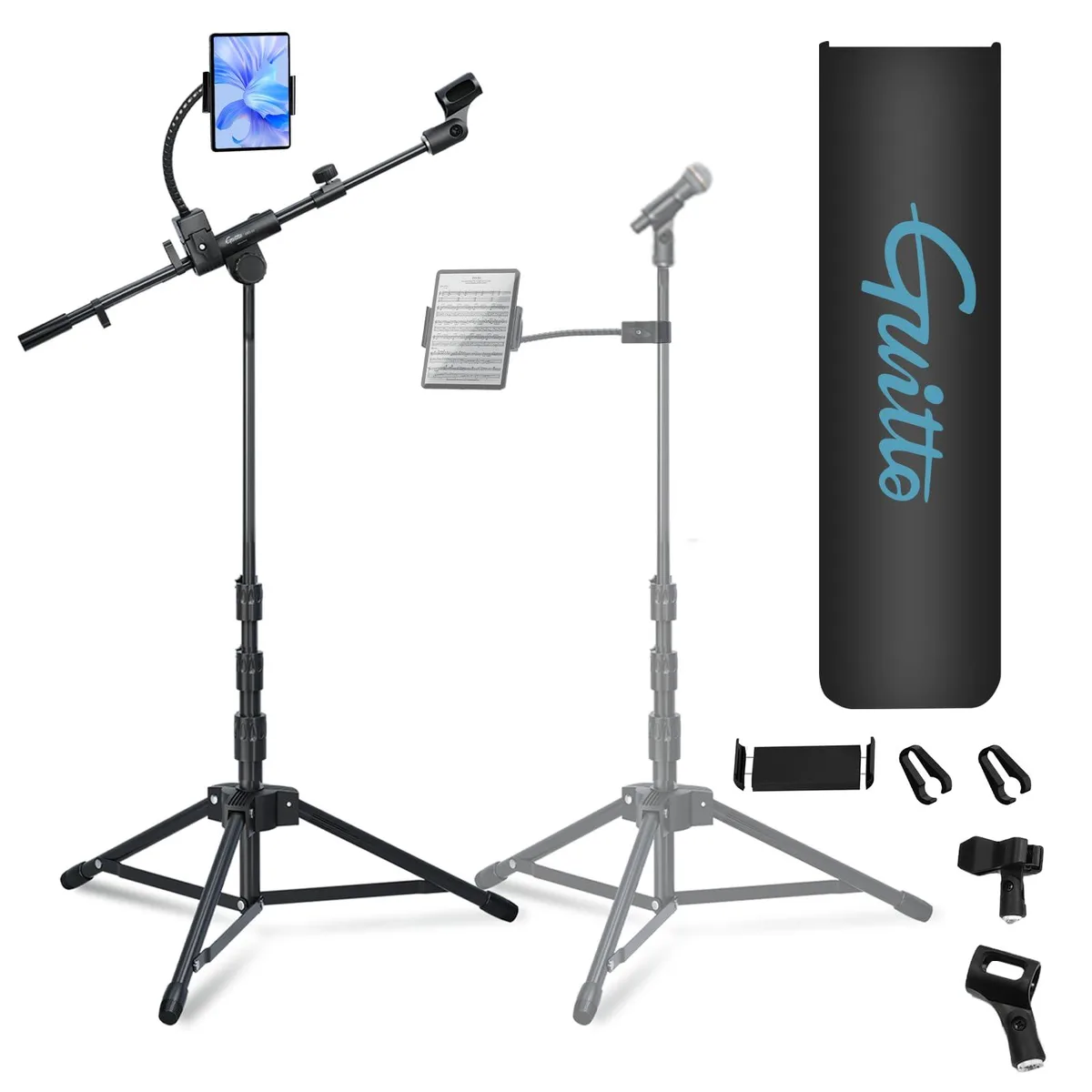 Avid JOYO-GUITTO-GMS04 Microphone Floor Stand with Phone/Tablet Holder, 70 — product photo