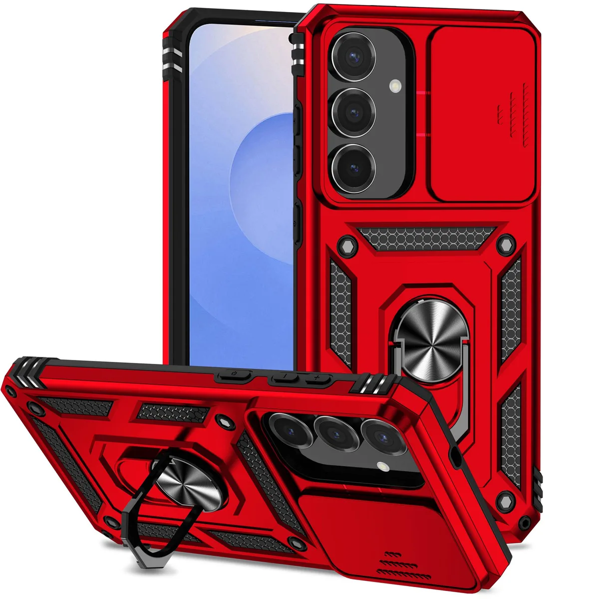 TYJKeJi TYJKeJi KickStand Case for Samsung Galaxy S25 FE Red — product photo