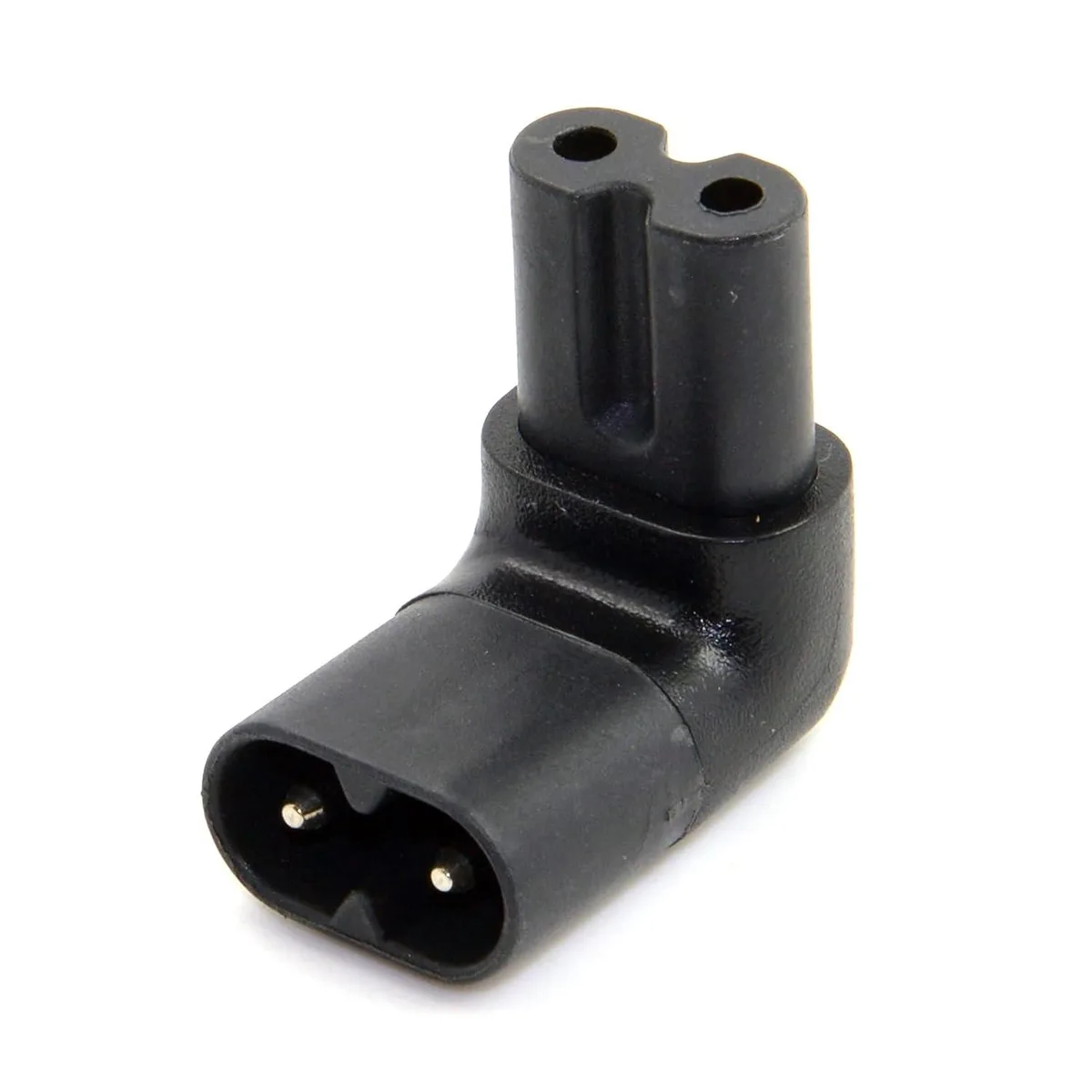 LORDWORLD LORDWORLD IEC 320 C8 to C7 90 Degree Right Angled Adapter — product photo