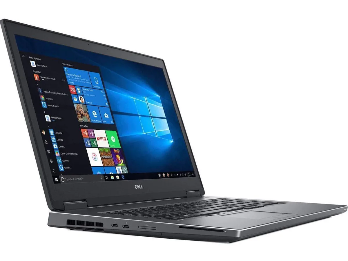 DELL DELL Precision 7730 laptop 17.3" i7-8750H 32GB DDR4 512GB NVMe — product photo