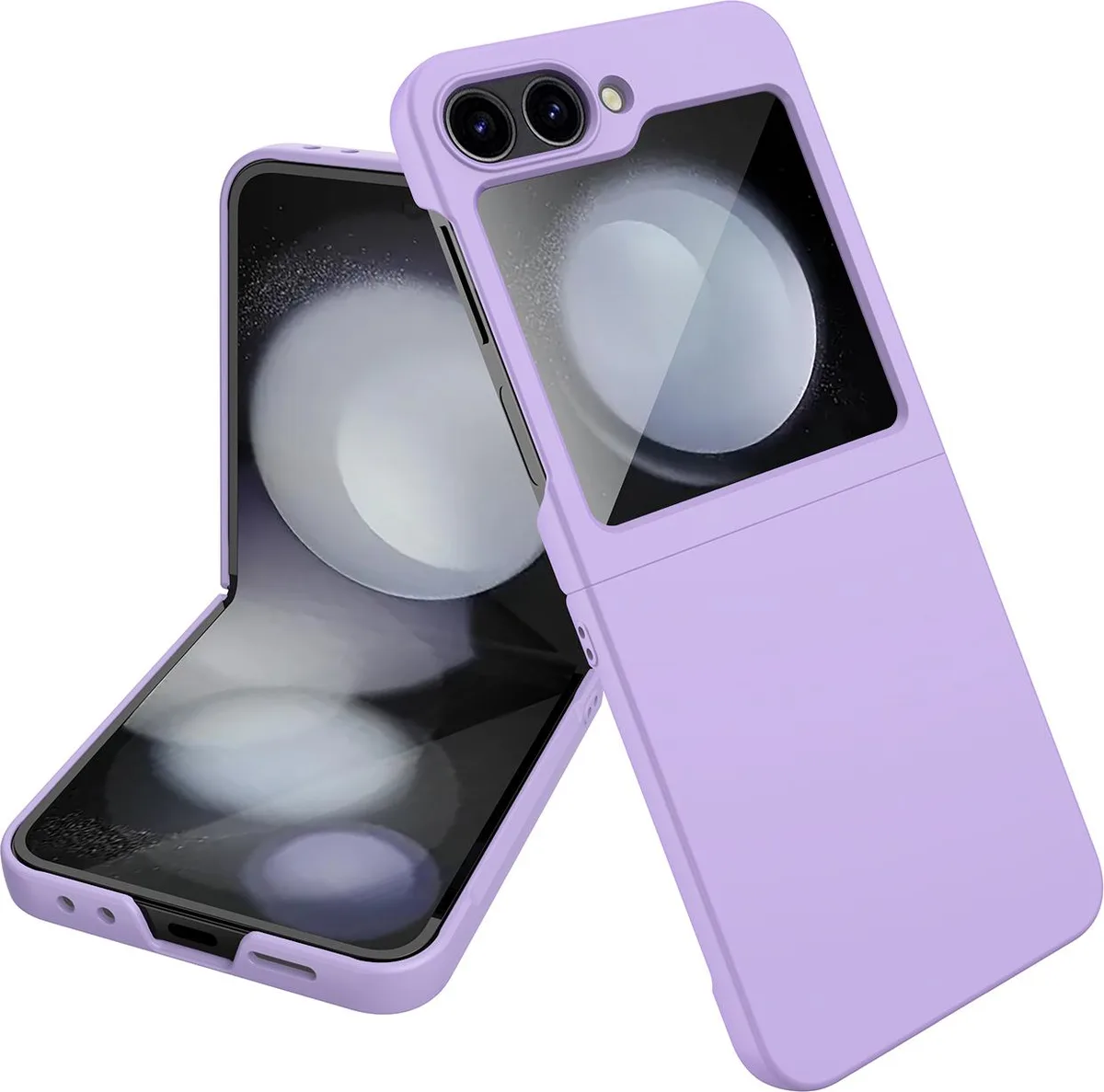 Nakedcellphone Nakedcellphone Slim Hard Case for Samsung Galaxy Z Flip 7 FE &amp; Z Flip 6 Lavender — product photo