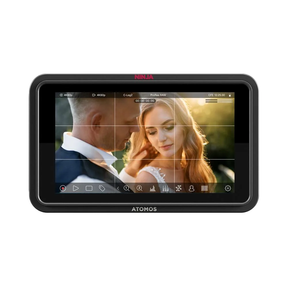 Atomos Atomos Ninja TX GO 5-inch video capturing device 1500nit HDMI CFexpress Wi-Fi 6E — product photo