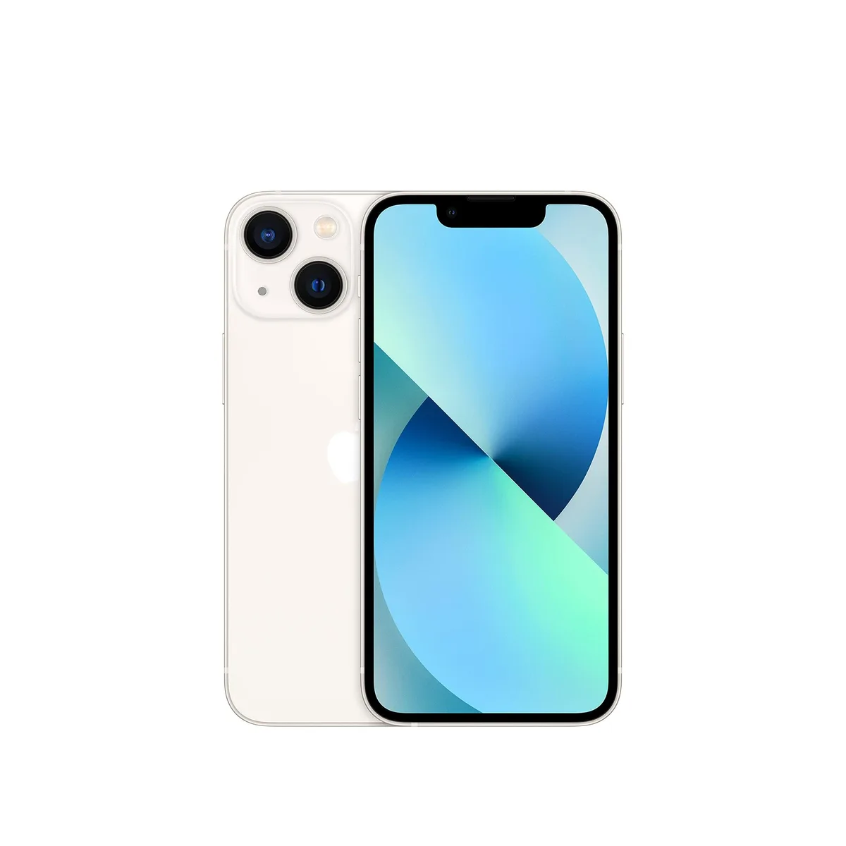 Apple Apple iPhone 13 mini 4GB/128GB Starlight cell phones - unlocked — product photo