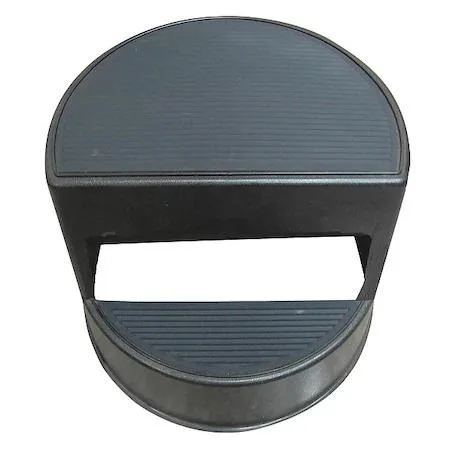 Value Brand Value Brand 2-Step Round Office Stool 350 lb Black — product photo