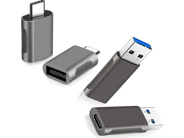 Manw Manw 4-Pack USB-C &amp; USB-A Converter Adapters 15 16 — product photo