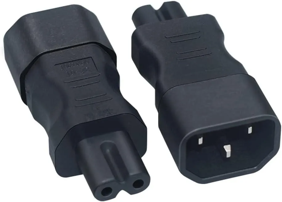 TeKit TeKit IEC C14 to C7 Power Adapter 2-Pack — product photo