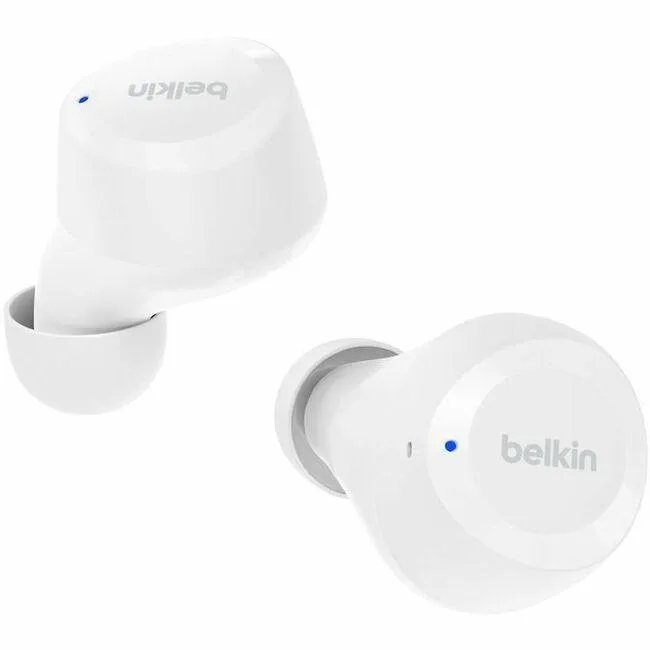 Belkin Belkin SoundForm Bolt 2 AUC009FQWHV2 White earbuds 9h 28h case IPX4 Bluetooth 5.3 — product photo