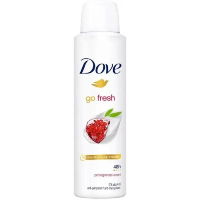 Dove Dove Go Fresh Antiperspirant Body Spray Pomegranate & Lemon 5.07 oz SKU-1PACK — product photo