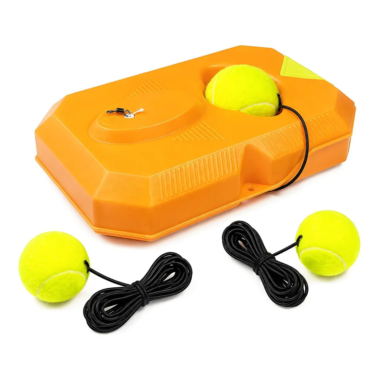  Tennis Rebound Trainer Set TENIS-TREQ-S Yellow 3 String Balls — product photo