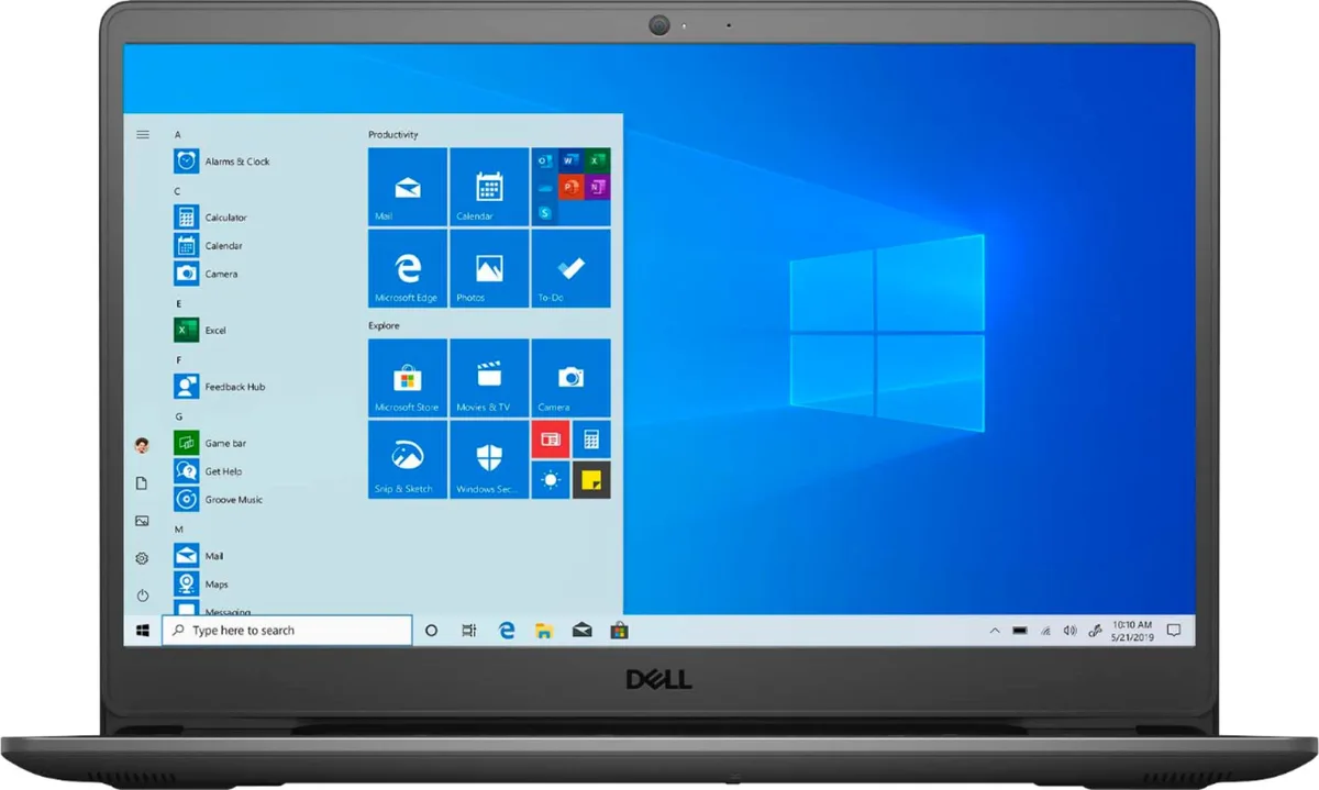 DELL DELL Inspiron 3505 15.6" FHD Touch Laptop Ryzen 5 3450U 8GB 256GB NVMe Windows 10 Black — product photo