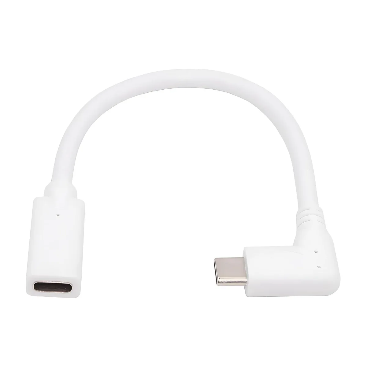 Fervit Fervit USB-C 90° Male-Female Extension Cable 16cm 65W USB 2.0 — product photo