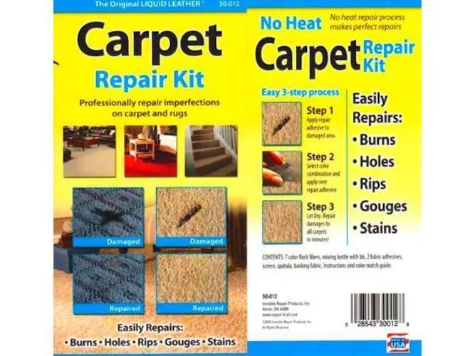 TVTime Direct TVTime Direct 30-012 Liquid Leather Carpet Repair Kit — product photo
