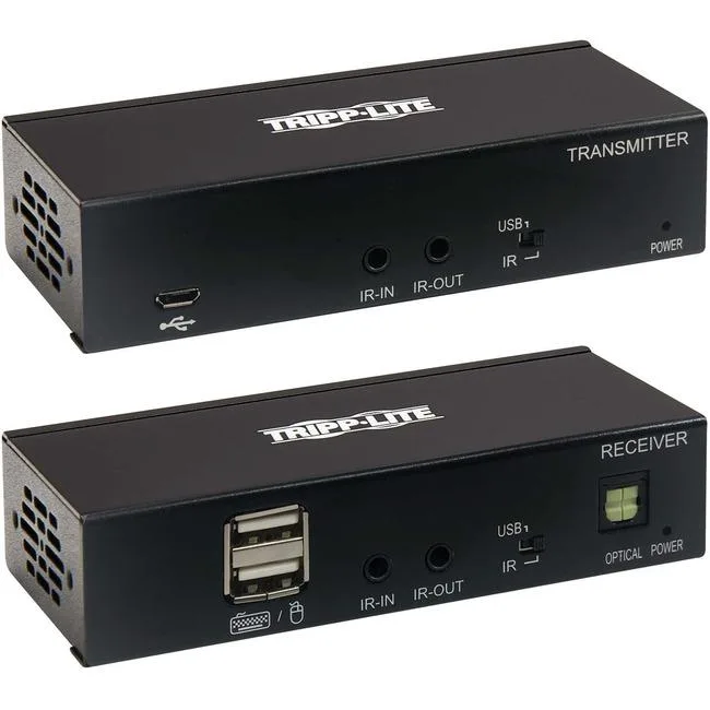 Tripp Lite Tripp Lite B127A1A1BDBD DisplayPort Cat6 Extender Kit KVM 4K 30Hz 230ft PoC TAA — product photo