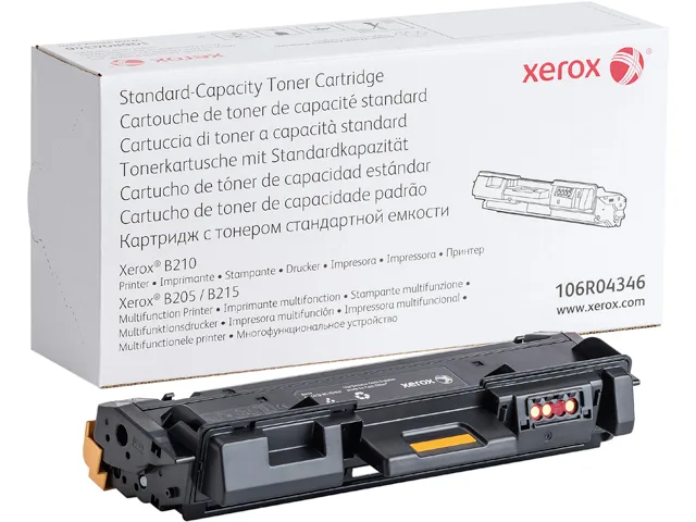XEROX XEROX 106R04346 Black Toner Cartridge 1500 Pages — product photo