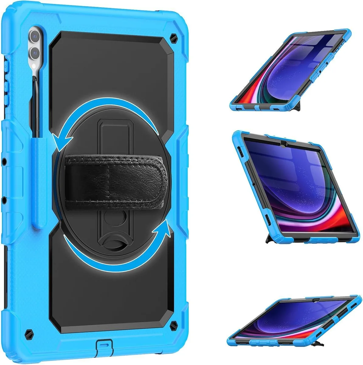 Timoom Timoom Heavy Duty Protective Case for Galaxy Tab S10/S9/S8 Ultra 14.6", Light Blue — product photo