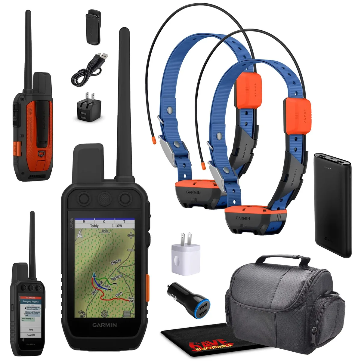 Garmin Garmin Alpha 300i Handheld With 2x Alpha T20 Collar GPS Navigation — product photo