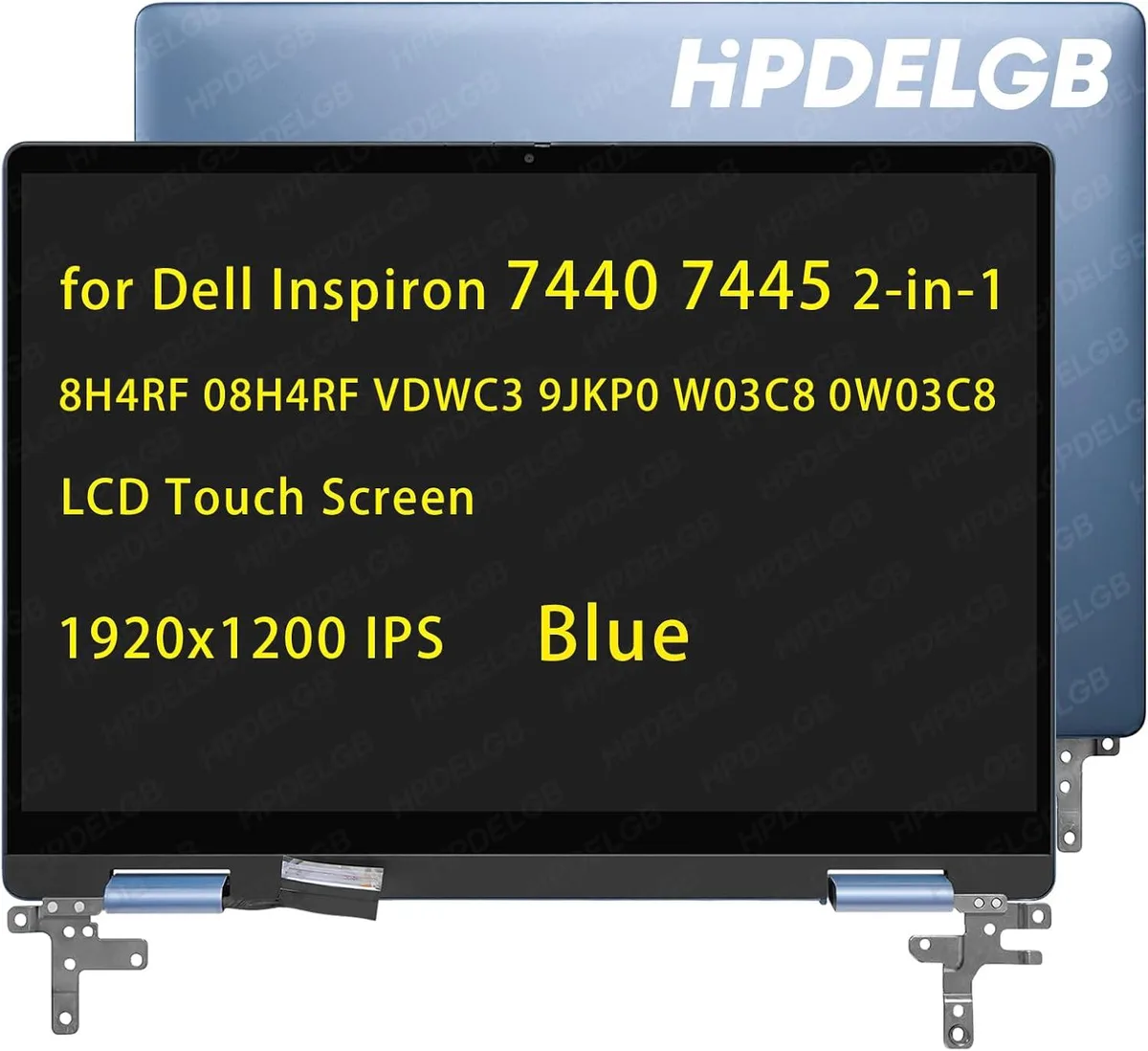 NUOLAISUN NUOLAISUN Replacement for Dell Inspiron 7440 7445 2-in-1 1920x1200 IPS Blue Touch Screen Assembly — product photo