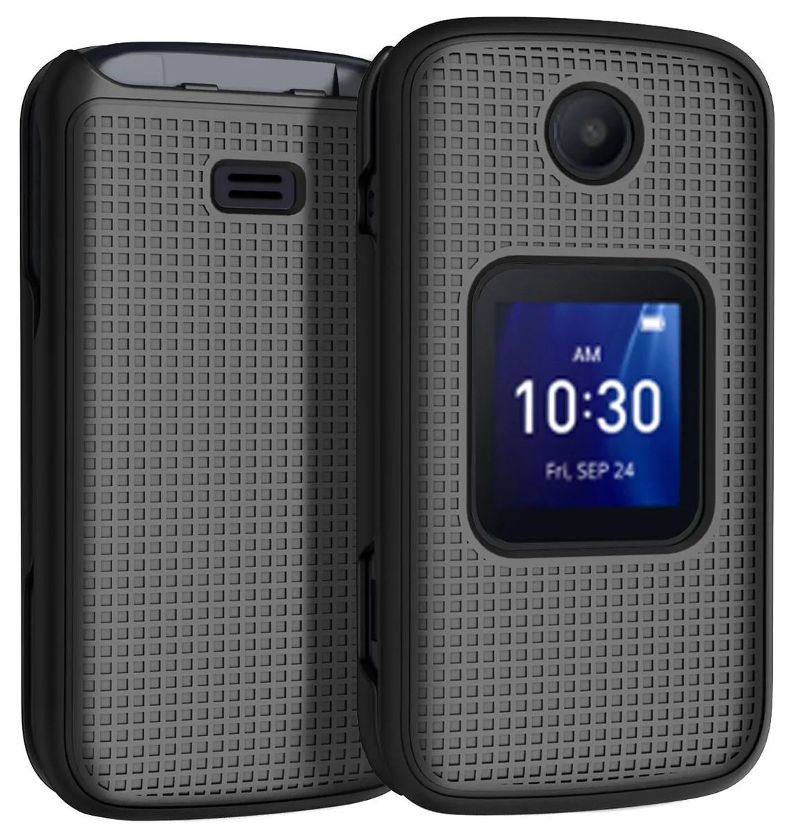 Nakedcellphone Nakedcellphone Grid Textured Slim Case Black GF4-GRID-BLACK — product photo