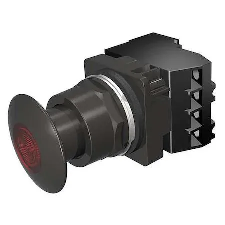 SIEMENS SIEMENS 52BP2E2A Illuminated Push Button 30mm 1NO/1NC Red 120V AC — product photo