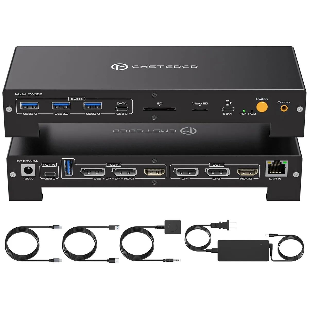 IHDAPP IHDAPP SW532 15-in-1 USB-C KVM Docking Station — product photo