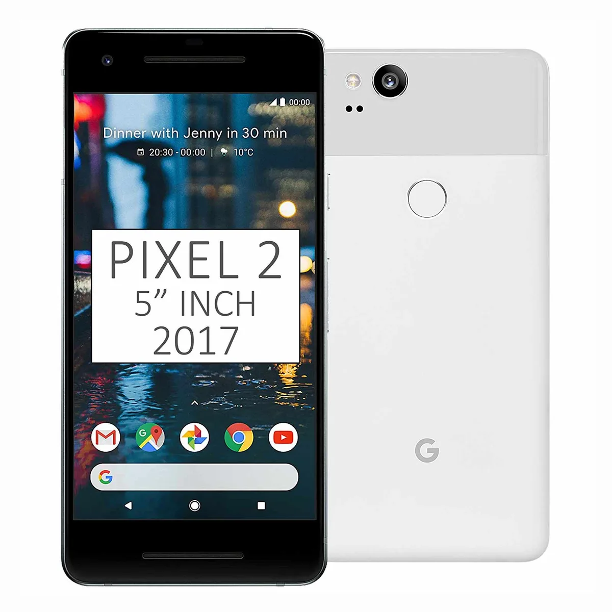 Google Google Pixel 2 64GB G011A 5" AMOLED 4GB RAM White — product photo