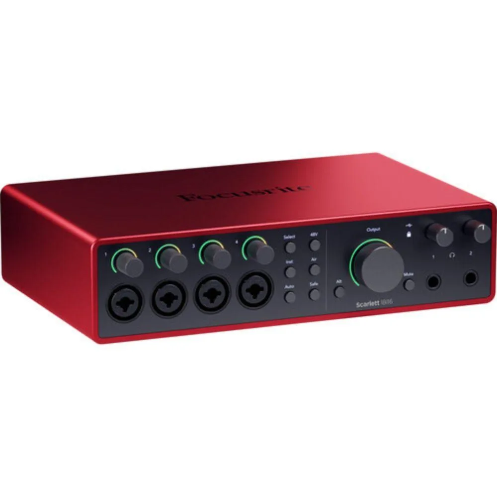 Focusrite Focusrite Scarlett 18i16 4th Gen Bundle with XLR and MIDI cables — product photo