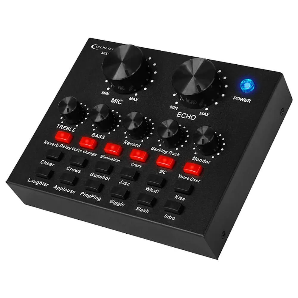 Technical Pro Technical Pro MIX1 Podcast DJ Host Sound Effect Mixer — product photo