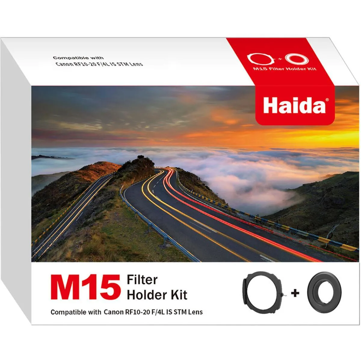 Haida Haida M15 filter holder kit for Canon RF 10-20 f/4L IS STM #HD4797 — product photo