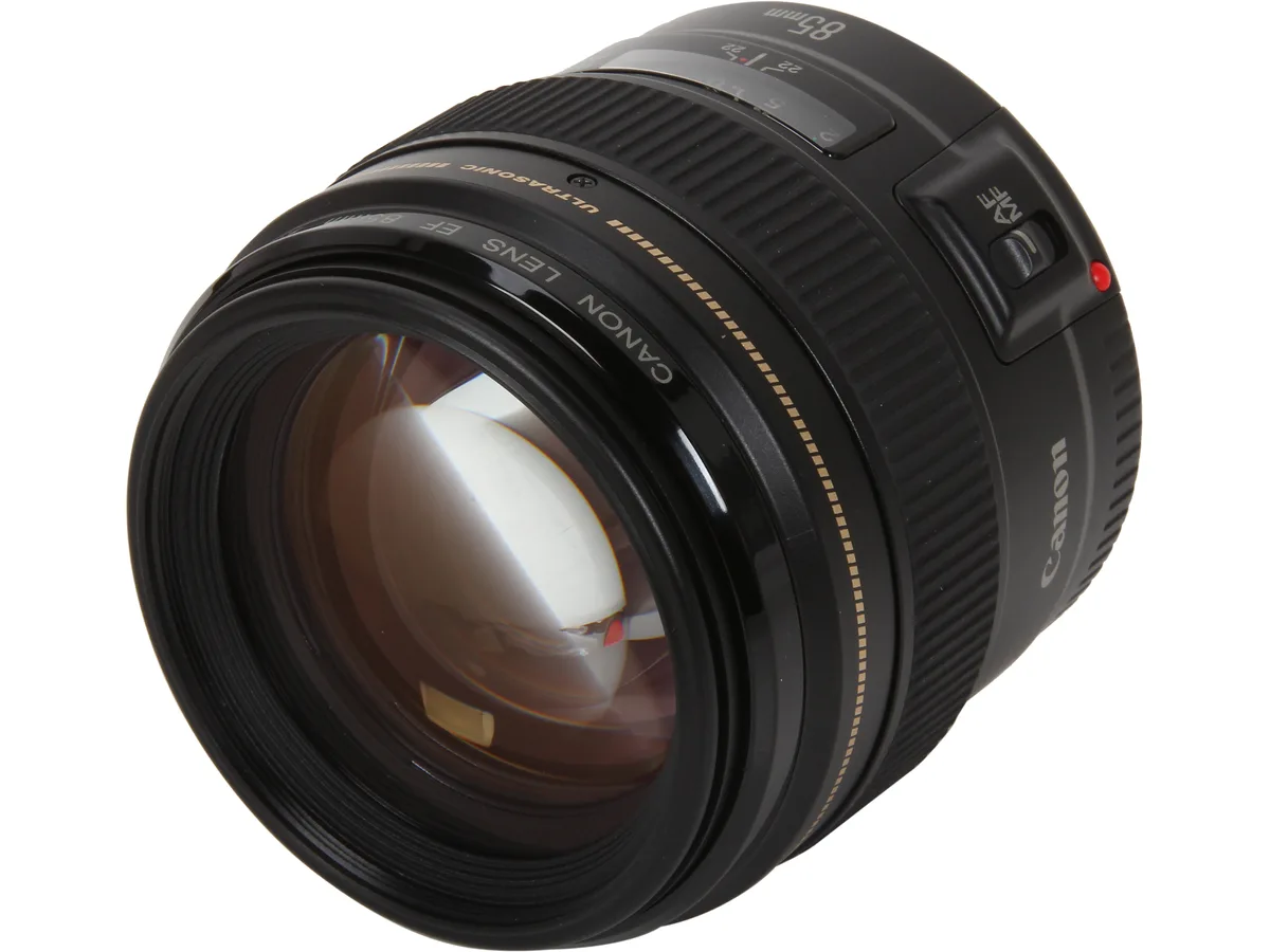 Canon Canon 2519A003 EF 85mm f/1.8 USM camera lens — product photo