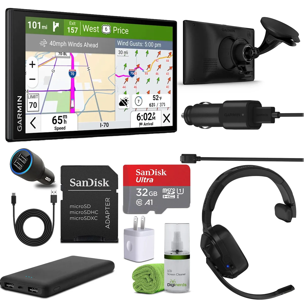 Garmin Garmin Dezl OTR620 6 GPS Navigation Bundle — product photo