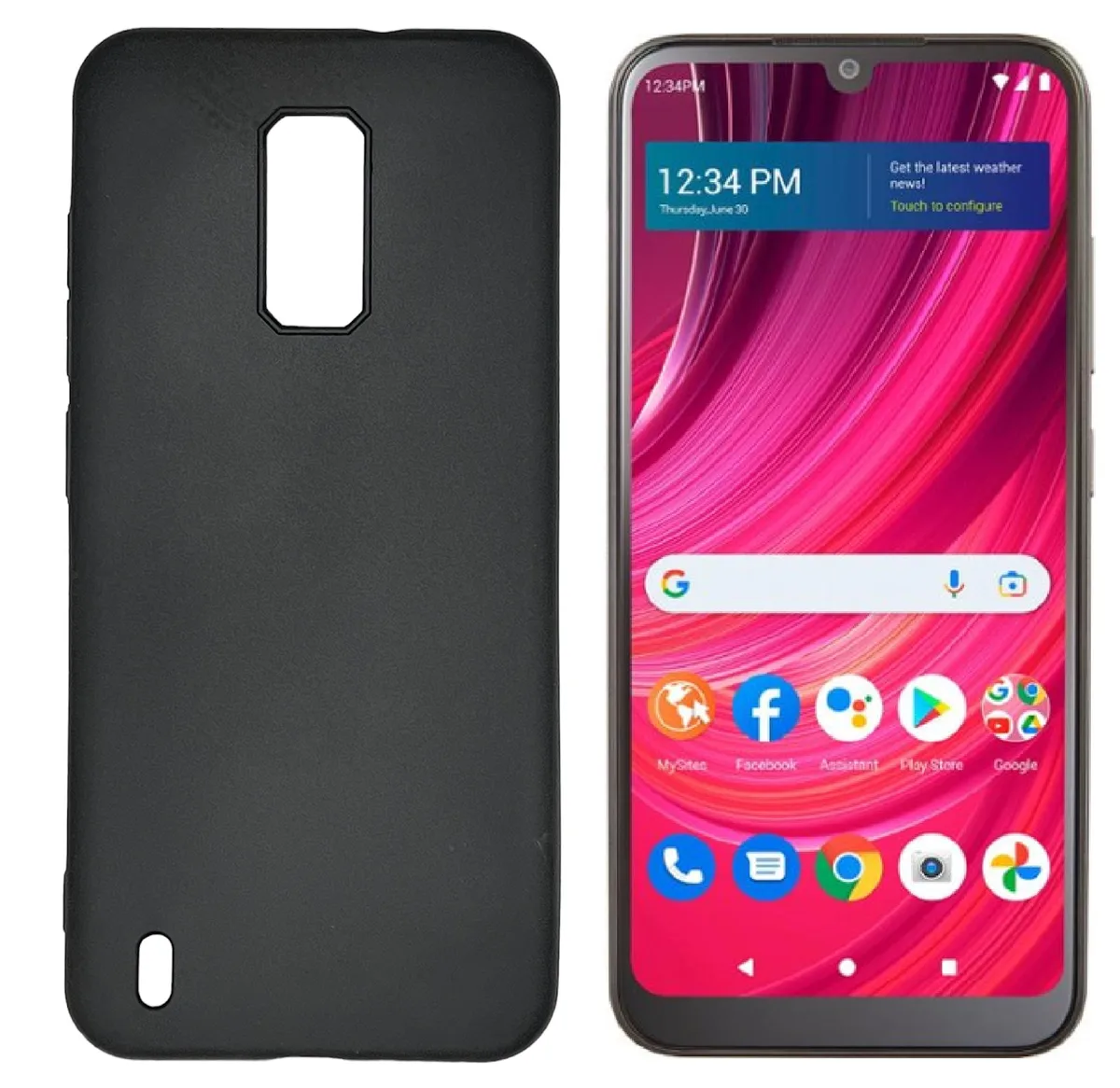 ExtremeCases - Generic ExtremeCases - Generic Blu View 4 B135DL TPU Case Black — product photo